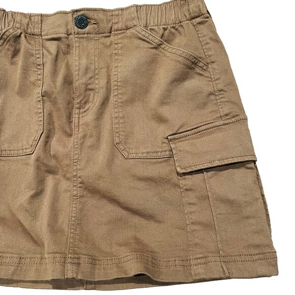 SO khaki cargo mini skirt 9 / 29 gorpcore 90s retro utility grunge Y2K preppy - Picture 4 of 8